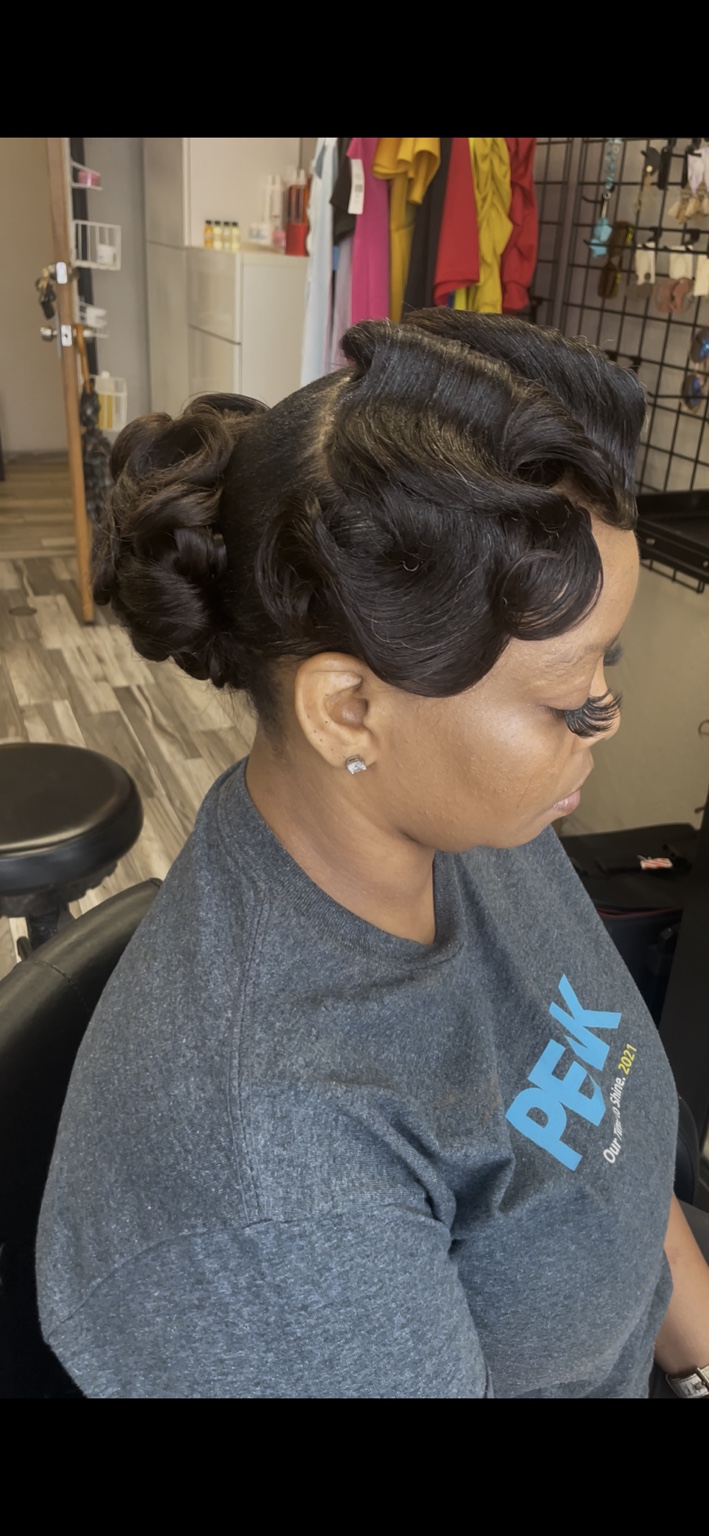 Inya Hair Salon client transformation