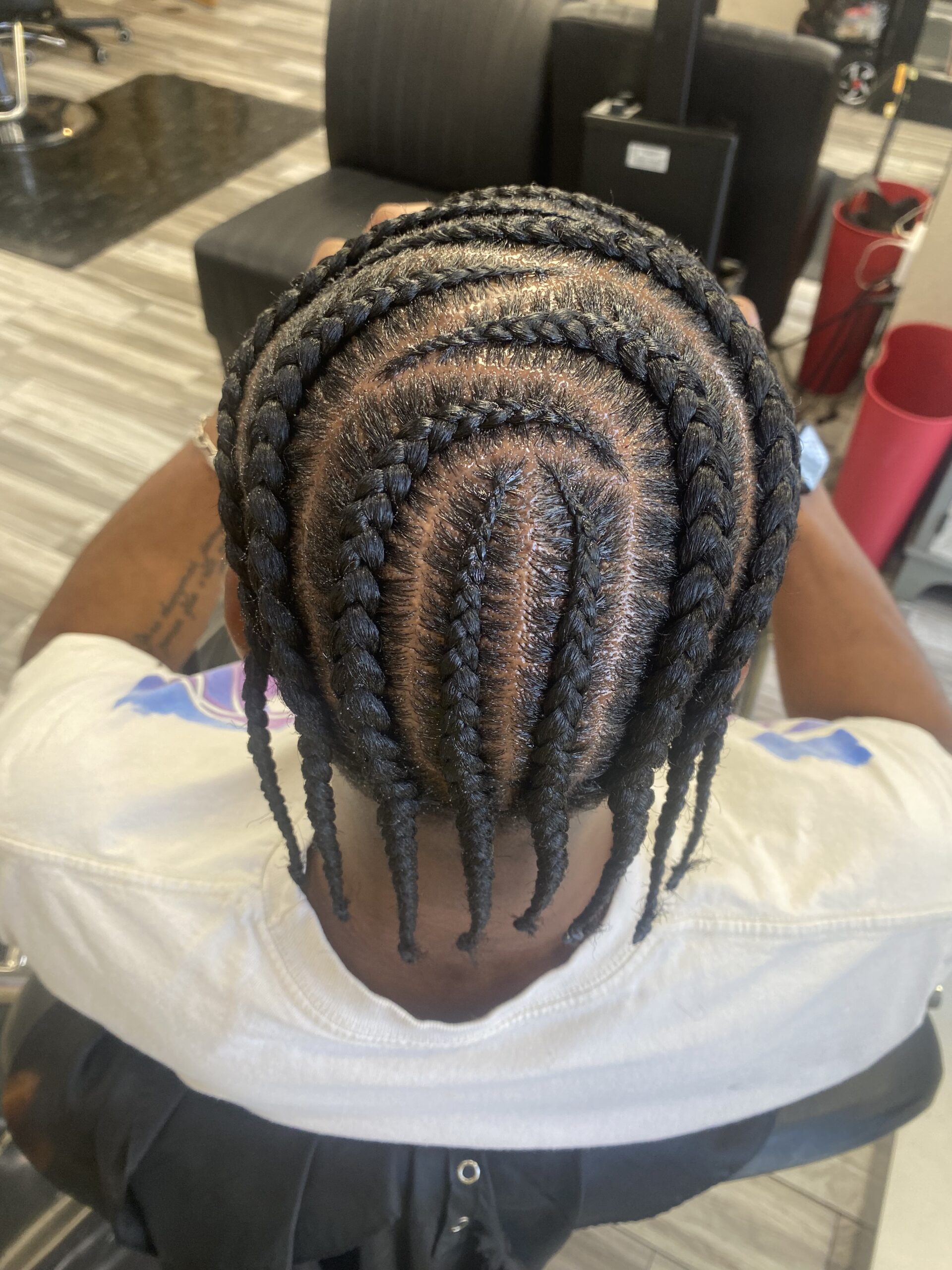 Inya Hair Salon client hairstyle